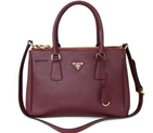 Prada Saffiano Calf Leather Totes BN1801 Red BN1801