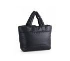 Chanel Coco Cocoon Quilted Nylon Medium Tote 47095BBK