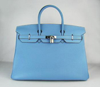 Hermes 40CM Light Blue (silver) HBK40LBS006