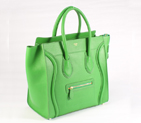 Celine Luggage Juboo Woman Handbag Green 98170