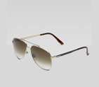small aviator sunglasses with gucci logo on temple 238115 I3221 9000