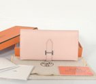Hermes 3 fold wallet togo leather in Pink H3WBJSP