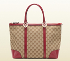 Gucci lovely original GG canvas tote 257068 FAFXG 8658