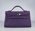 HERMES 22CM H008 Purple(Silver) HKL2200PS028