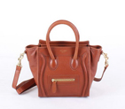 Celine Luggage Mini Bag 98168 in Coffee 98168