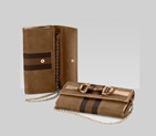 continental wallet with horsebit and web detail 245750 FWCZG 6589