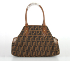 Fendi 8BN162 Big F Coffee 8BN162