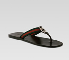 'GG thong' sandal with double G ornament 121216 H9020 8431