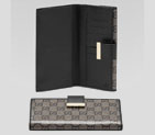 continental wallet with engraved GG pattern detail 212089 FTQ5G 1193