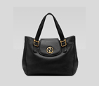 'gucci 1973' medium tote with oval GG and buckle o 251826 A7MOT 1000