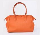 Hermes 37cm paris bombay clemence leather in Orange 1269