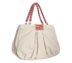 ivory zucca canvas 'New Forever' chain bag 8BR616