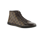 PUNCHY SNEAKER BOOT IN DAMIER CANVAS YPFU2PDM